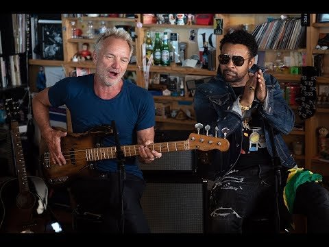 Artists of Interest:  Sting And Shaggy: NPR Music Tiny Desk Concert